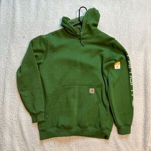 Carhartt Men's Forest Green Hoodie